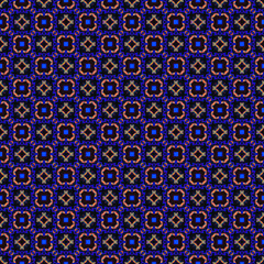 Multi color seamless pattern texture and template. Multicolored. Colorful ornamental graphic design. Colored mosaic ornaments. Vector illustration. EPS10.