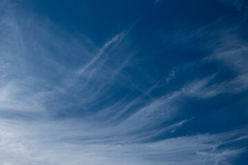 blue sky with clouds