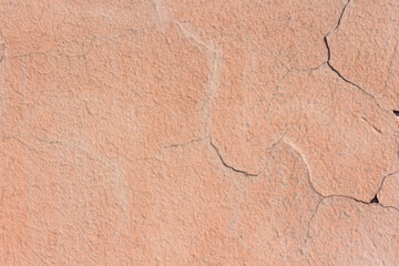 Retro style cracked old background in earth colors. Space for text 