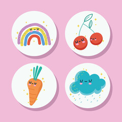 icons kid illustrations