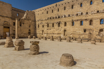 Coptic White Monastery (Deir al Abyad) near Sohag, Egypt