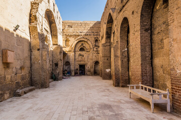 Coptic White Monastery (Deir al Abyad) near Sohag, Egypt