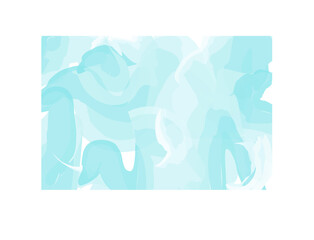 Abstract Hand Painted Watercolor Blue And White Background Vector