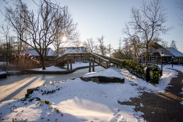 Giethoorn in winter