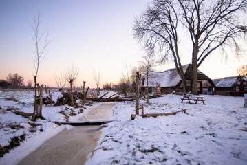 Giethoorn in winter