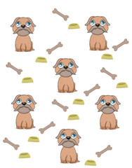 set of cartoon animals