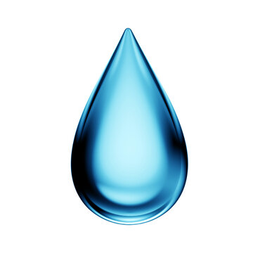 3D water drop
