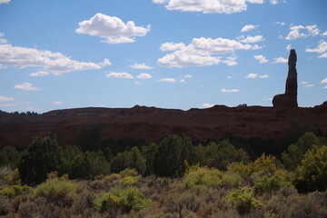 A view of the panorama around the Kodachrome Basin State Park