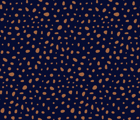 Petit poá pattern. Polka dots pattern. Vector seamless pattern - obrazy, fototapety, plakaty