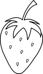 Vector illustration of strawberries