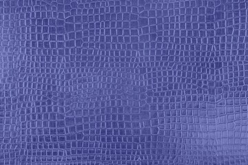Fototapeta premium Leather texture background very peri color. Trendy color 2022 concept .