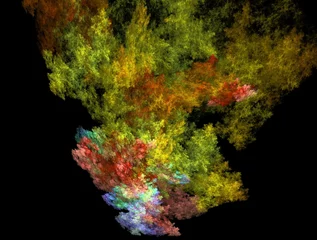 Fotobehang Imaginatory fractal abstract background Image © Ni23