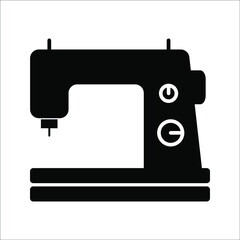 Electric sewing machine line icon. linear style sign for mobile concept and web design. Sewing machine outline vector icon. Symbol, logo illustration. Vector graphics