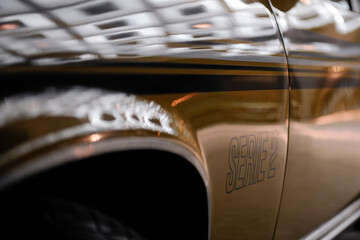 Obraz premium Detalle de auto clásico