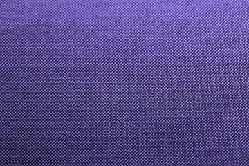 Fabric texture background very peri color. Trendy color 2022 concept.