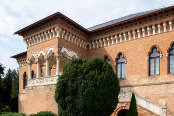 Obraz premium Mogosoaia Palace near city of Bucharest, Romania