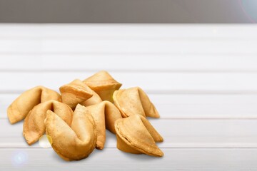 Tasty samosas with meat and vegetables. Traditional  food.