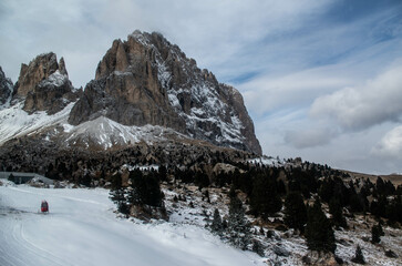 Parc national des dolomites en Italie