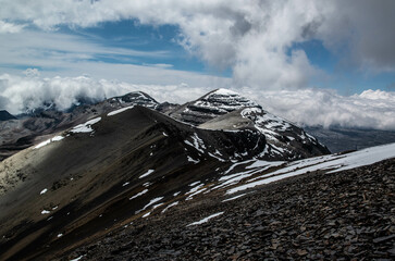 Cordillère des andes en Bolivie