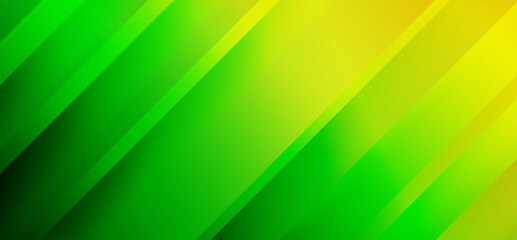 Abstract. Geometric shape yellow and green overlab background. Vector.