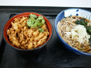 かき揚げ丼セット