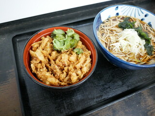 かき揚げ丼セット