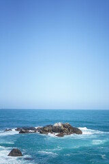Ocean view from Tayrona Park, Colombia