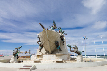 Monumento tripulantes Goleta Ancud, Punta Arenas