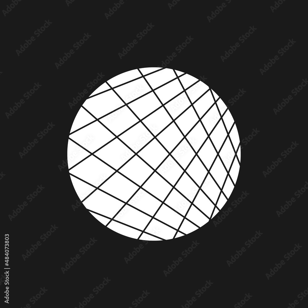 Poster retrowave square 1980s style with perspective grid pattern. synthwave black and white retrowave desi