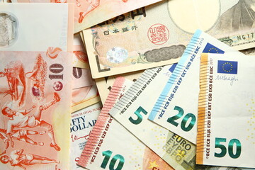 Euro is the official currency of 19 of the 27 member states of the European Union