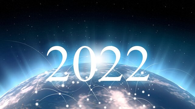 Digital global futuristic world  2022 telecommunication network technology connect data of communication technology