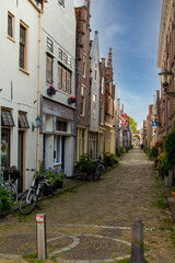 Fototapeta na wymiar Alkmaar street