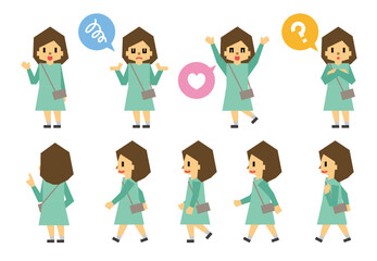 人物　アイコン　角人間