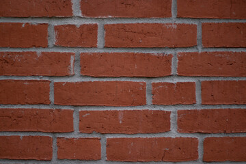 red brick wall