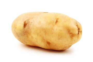 potato isolated on white background