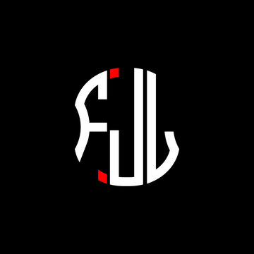 FJL letter logo creative design. FJL unique design