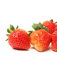 strawberry isolated over white background