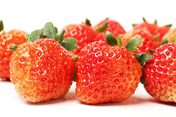 strawberry isolated over white background