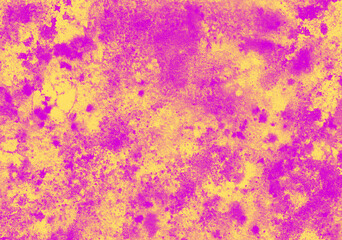 Abstract background. Pink purple and yellow watercolor texture.
