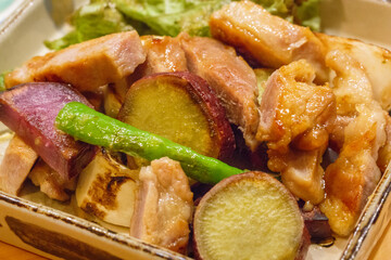 料亭、料理