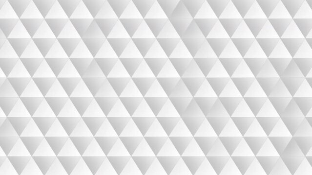 Small white geometric triangles pattern, motion abstract business and corporate style background