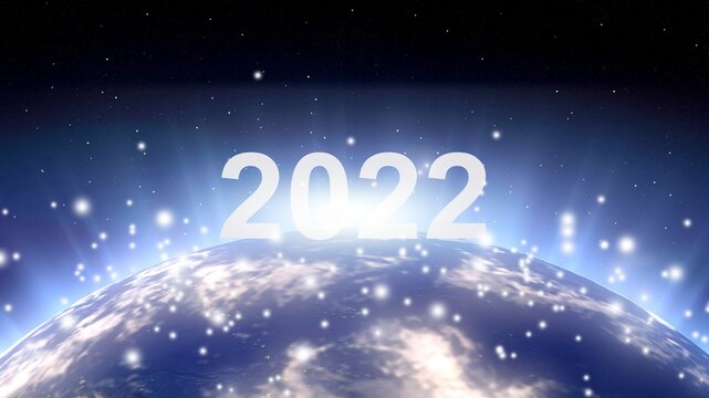 Digital global futuristic world  2022 telecommunication network technology connect data of communication technology