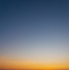 colorful of gradient on sky during sunet