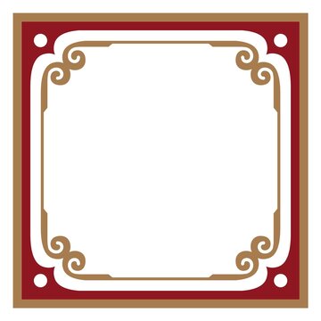 recommend clip art: Chinese frame vector