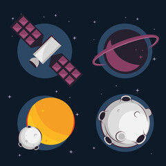 space universe icons