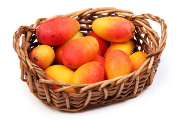 Mango on a white background