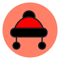 Winter Dish Isolated Vector Illustration which can be easily Download