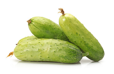 cucumber isolated on white background