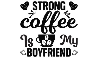 Coffee gets me started jesus keeps me going, coffee lover t-shirt design, coffee typography design, Quote typography on coffee cups, T shirt design