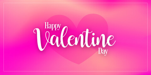 Beautiful Love Valentines Day Banner Background Multipurpose 3D Heart Effect